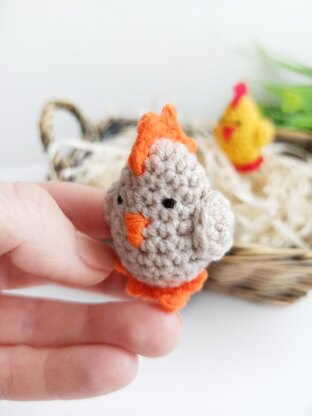 Tiny Chicken crochet pattern