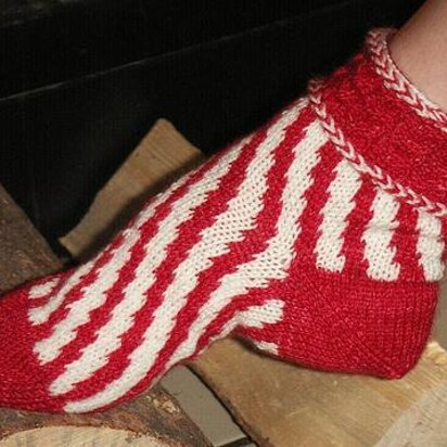 Peppermint Stick - knitting pattern