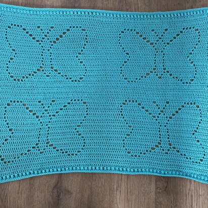 Butterfly Fillet Blanket