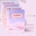 Crochet Planner Printable Pink Сlouds