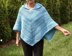 Simple Hooded Crochet Poncho Pattern