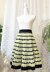 Granny Stripe Tiered skirt