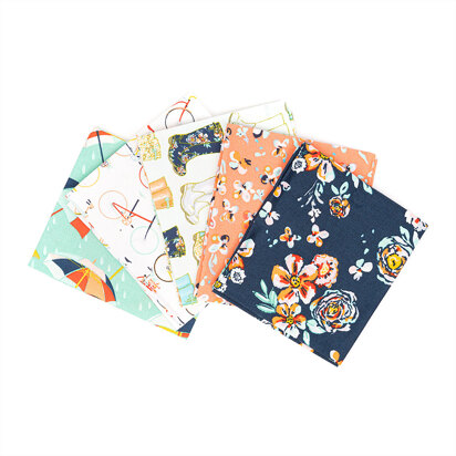 Craft Cotton Company Fat Quarter Stoffpaket Eclectic Floral