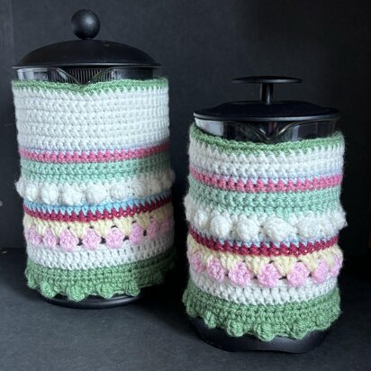 Vintage Cafetiere & Mug Cosy