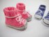 Strickanleitung - Baby Turnschuhe SNEAKERS - No.174