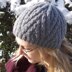 Zigzag Chunky Hat (instructions to work flat)