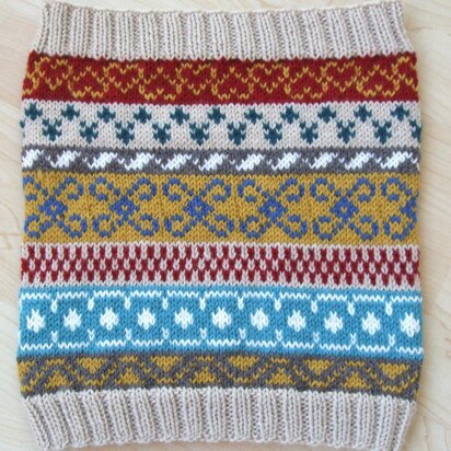 Fair Isle Cowl