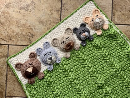 Teddy Bear Baby Blanket