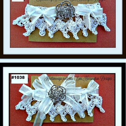 1038- Bridal Garter #1