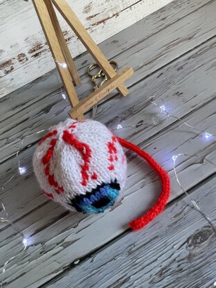 Eyeball Chocolate Orange Cover Knitting Pattern