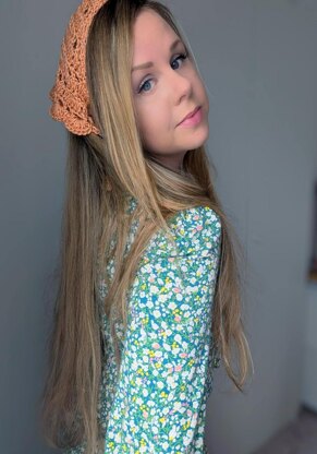 Crochet Lovely Cottage Bandana Pattern