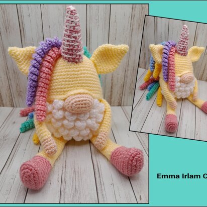 Unicorn Gnome Crochet Pattern