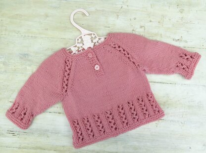 Sweet Lizzie Top Down Pullover