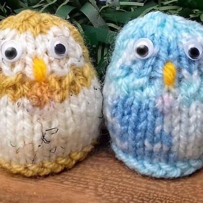 Little Owls - Ferrero Rocher Covers - knitting pattern