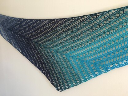 Diving Deep Shawl