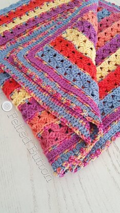 Rows of Posies Blanket