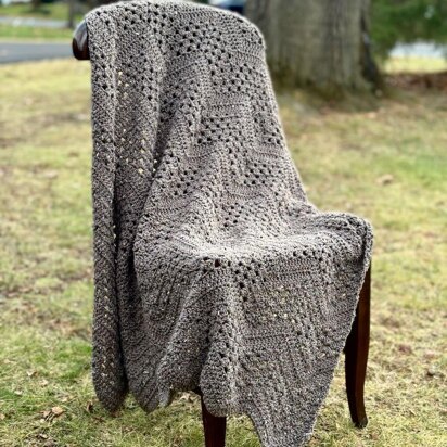 Morgan Granny Ripple Blanket