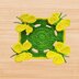 Crochet Butterfly Coaster Pattern PDF + Video Tutorial