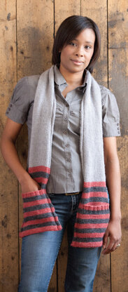 Fallow Scarf in Classic Elite Yarns Woodland - Downloadable PDF