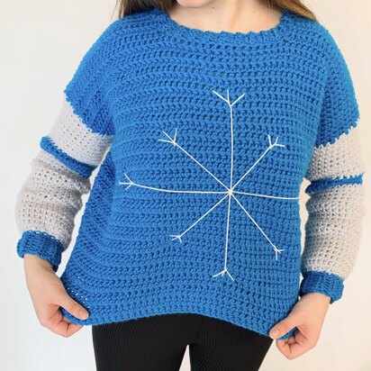 Snowflake Holiday Sweater