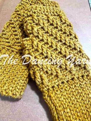 Whispering Wind Fingerless Gloves