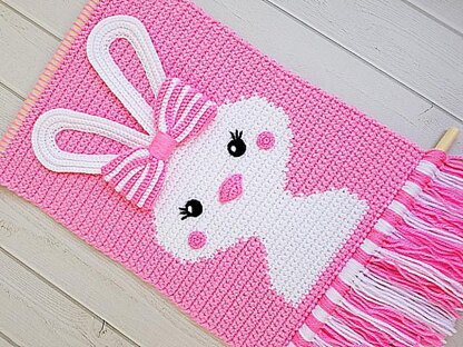 Wall Hanging Panel Bunny