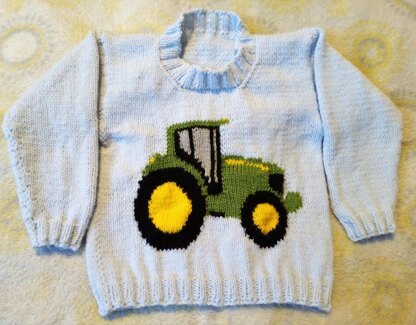 Tractor Baby Jumper