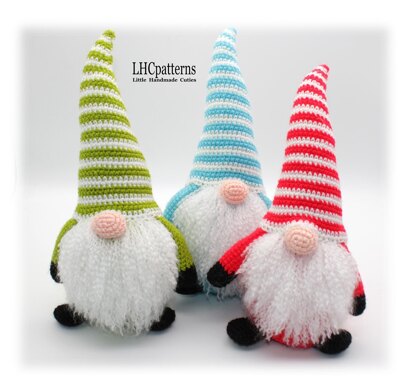 Gnome with Lantern Crochet Pattern