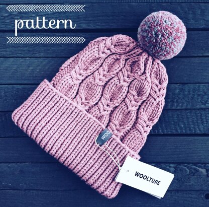 MADISON Beanie Knitting Pattern