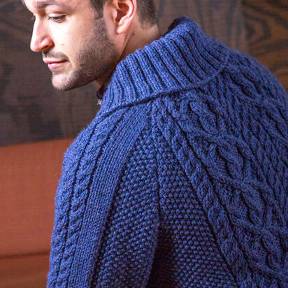 Fitzgerald Cardigan in Berroco Vintage Chunky