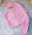 Pink Diamond Sweater Beanie Mittens