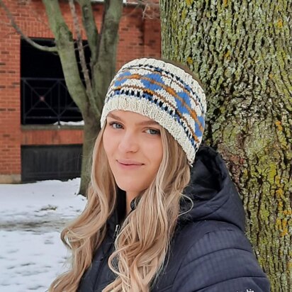 Textured Headband - knitting pattern