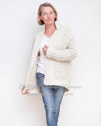 Diamond Cable Cardigan