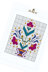 Symmetrical Turkish Flowers in DMC - PAT0687 -  Downloadable PDF
