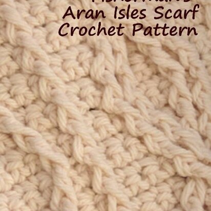 Fisherman's Aran Isles Scarf