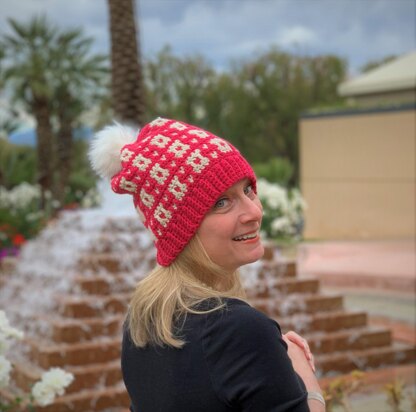 Cervinia Mosaic Crochet Hat