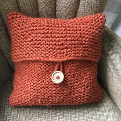 Single Button Pillow Cover