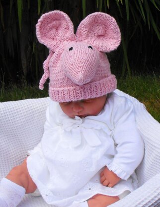 Baby Big Ears Sugar Mouse Beanie