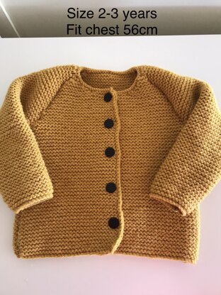 Rainbow Cardigan - Free Knitting Pattern in Paintbox Yarns Simply Aran