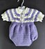 Baby Button Seat Romper Outfit