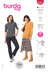 Burda Style Misses' Top with Raglan Sleeves B6067 - Paper Pattern, Size 8-18 (34-44)