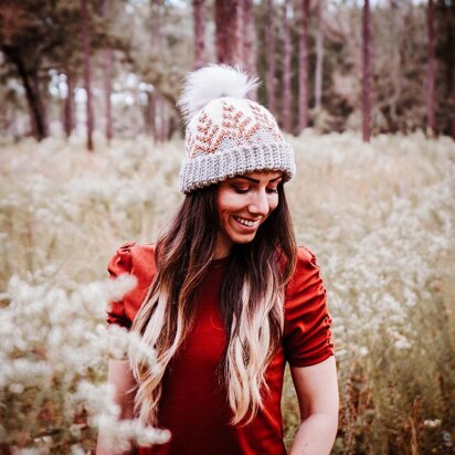 Pine Fair Isle Hat