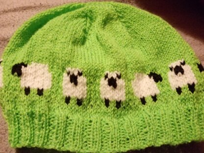 Sheep beanie hat