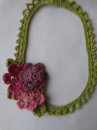 Spring Flower Necklace #1