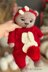 Knitting Teddy Bear Pattern with Clothes