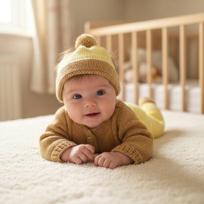 All In One Too Pram Knitting Pattern #115