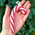 Christmas ornaments Amigurumi set of 3