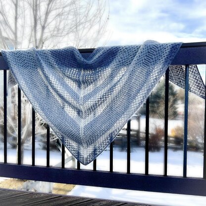 Cloud Roads Shawl