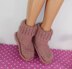 Simple Super Chunky Slipper Boots