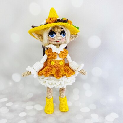 Amigurumi fairy Goldie